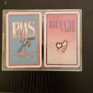 VINTAGE PLAYING CARDS BITCH / PMS